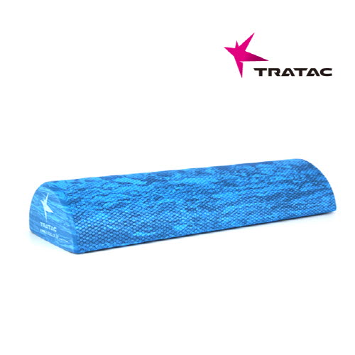 TRATAC  EVA 폼롤러 반원형 블루 45cm