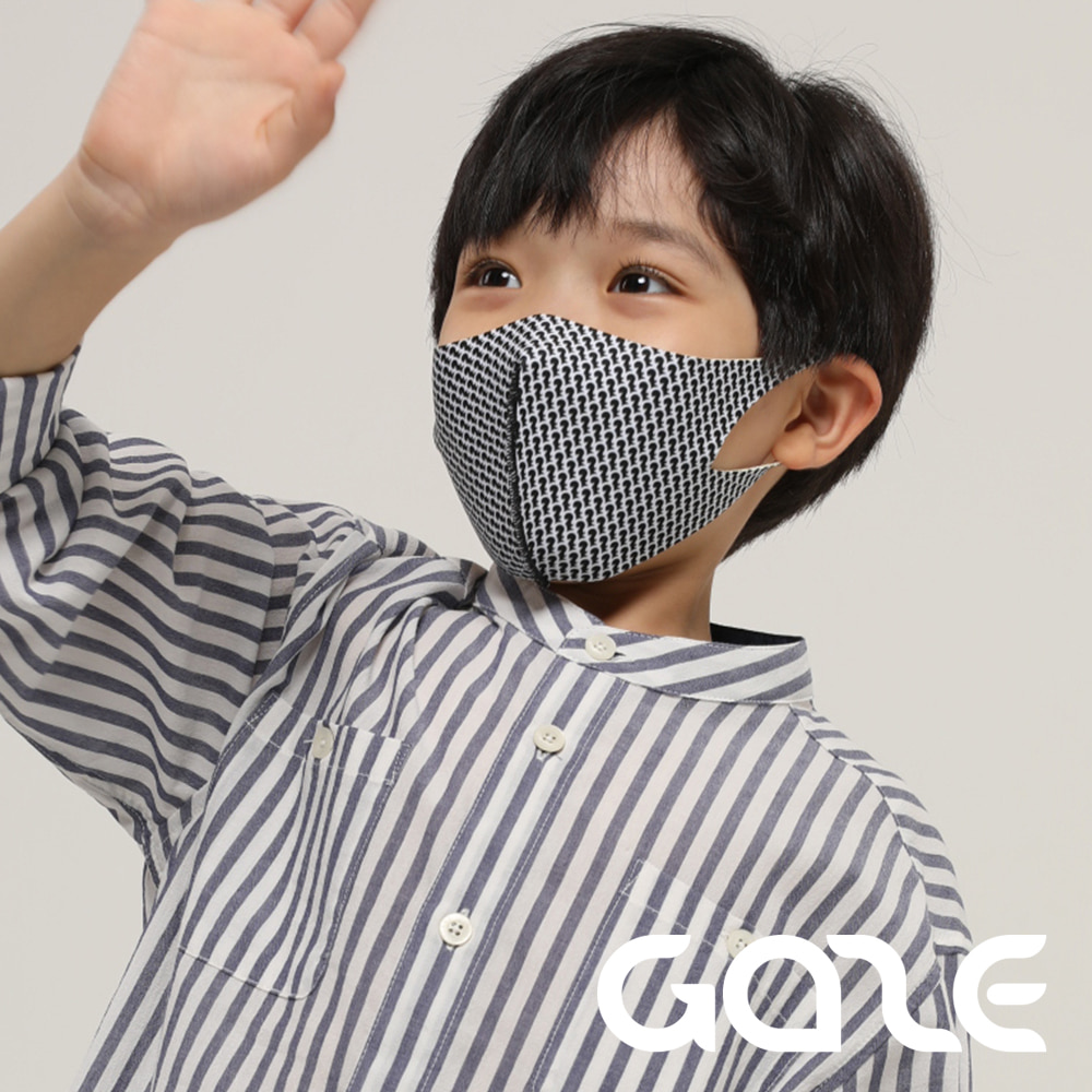 GAZE 게이즈 어린이용 3D 스타일 마스크 [어린이용 유아용][KC인증]