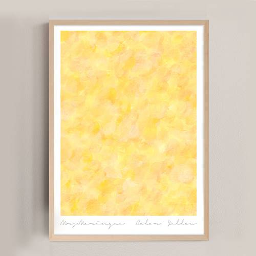 다꼬르피스 Mrs.Meringue - Colors, Yellow poster