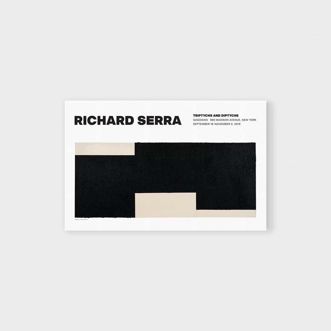 마이온프라이빗 리처드 세라 RICHARD SERRA - TRIPTYCHS AND DIPTYCHS 99 x 63.5 cm