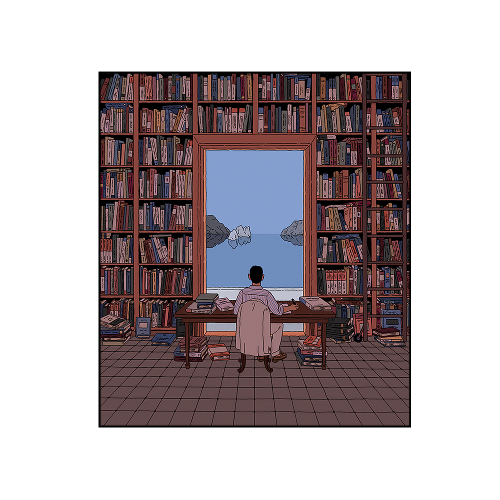 Artish [FRAME] A Library by the Tyrrhenian Sea/일리야 밀스타인2-P-RP0830