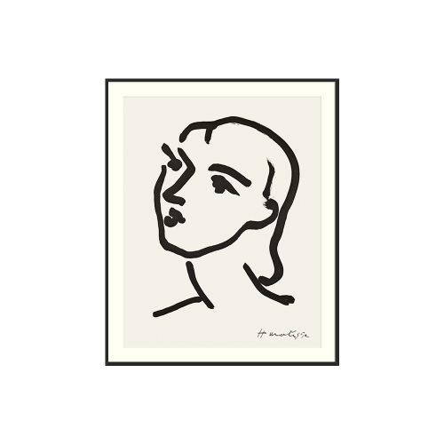Artish [FRAME] Nadia aux cheveux lisses,1948 / 앙리 마티스 2-P-RP9139