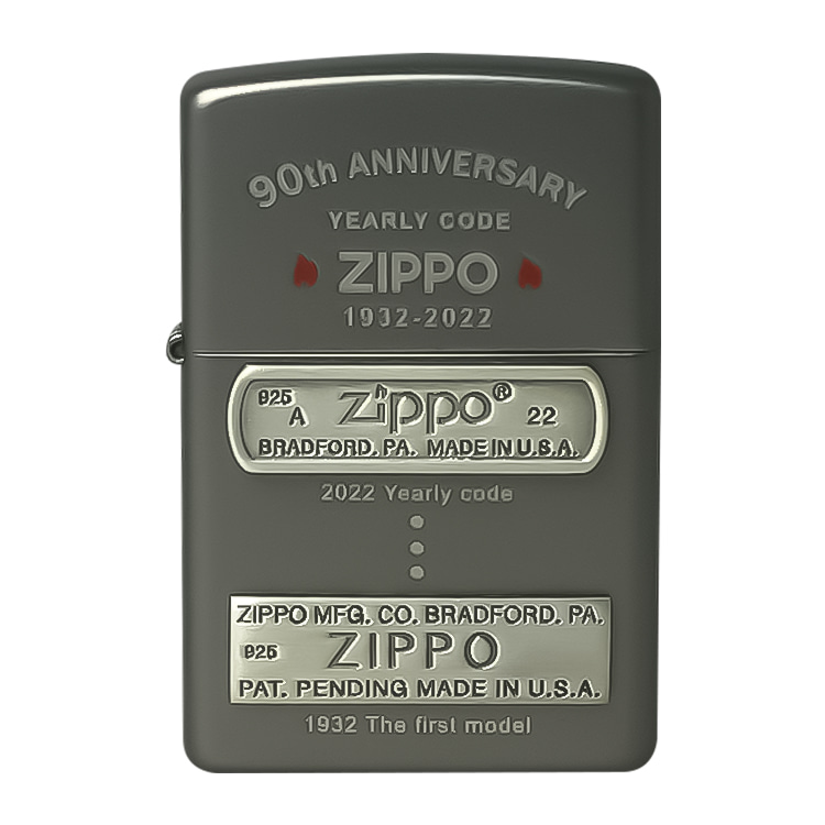 ZIPPO 지포 라이터 LIMITED EDITION YEARLY CODE 2022_SILVER(R) / ZPL3MA009R