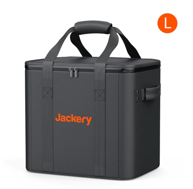 Jackery 잭커리 휴대용 파워뱅크 L 사이즈 수납가방（1500Pro、 2000 Pro 전용 ）