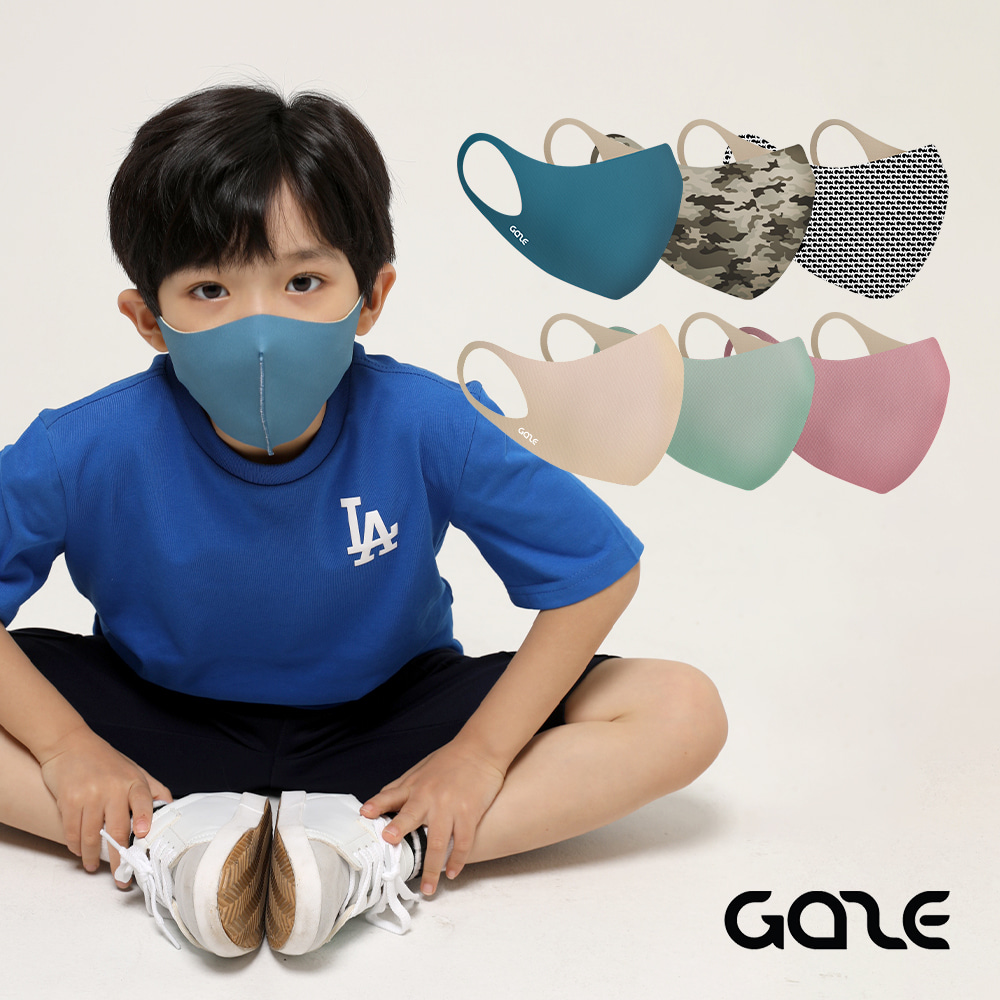 GAZE (30개 set) 게이즈 어린이용 3D스타일 마스크 [어린이용 유아용][KC인증]