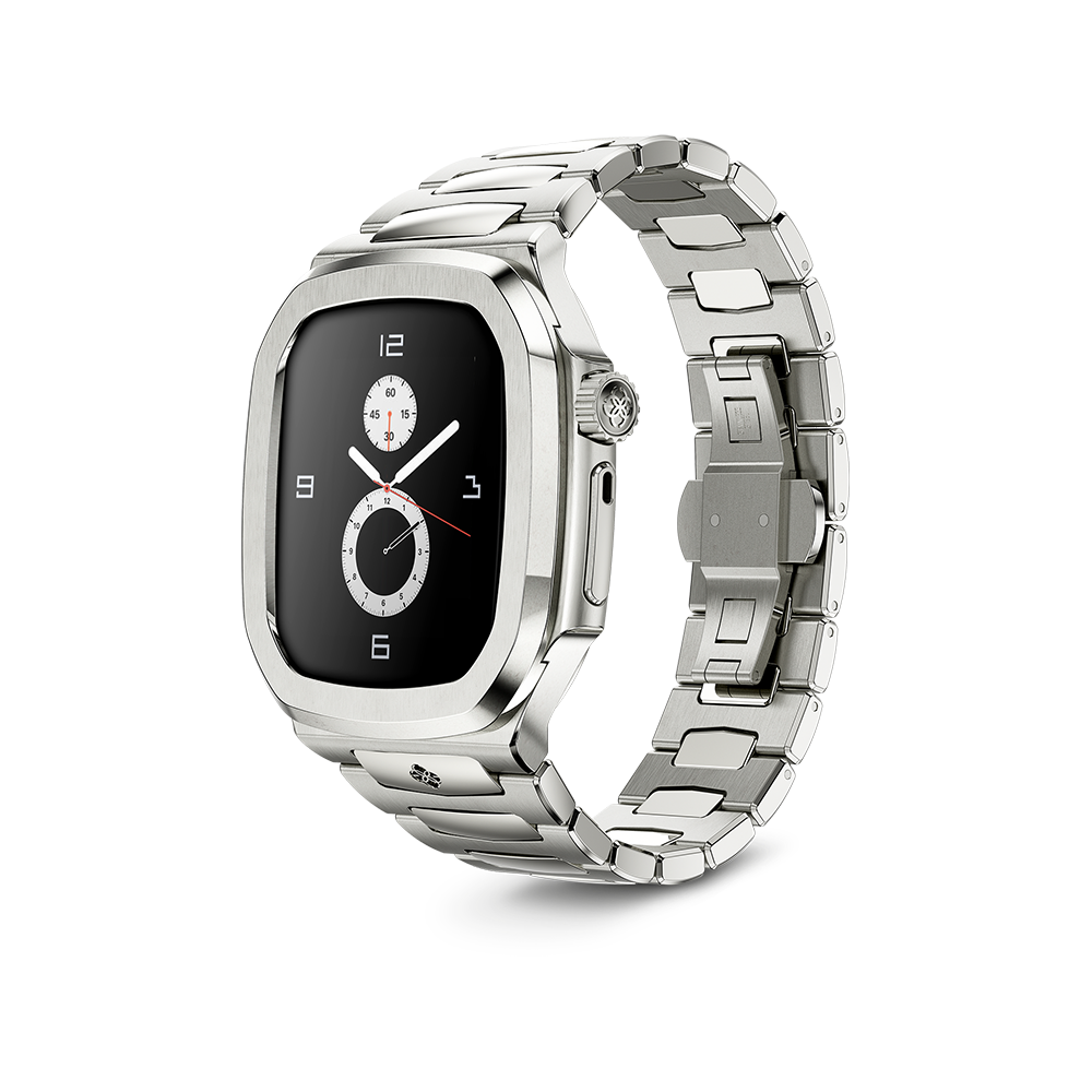 골든컨셉 애플워치 케이스 로얄 45mm 실버 Apple Watch Case / ROYAL - Silver [추성훈 시계]